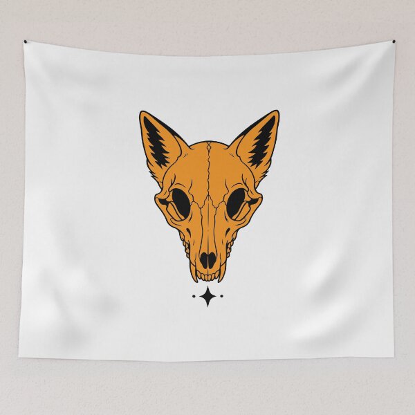 Item preview, Fox Skull designed and sold by maniacdesignz11.