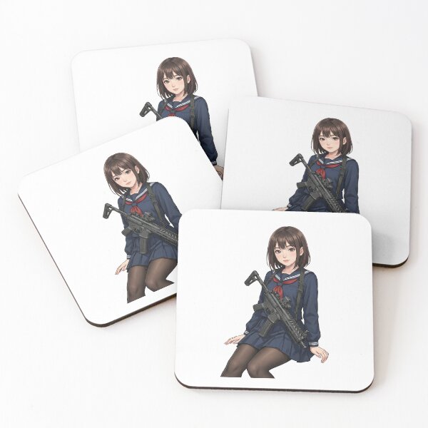 Item preview, Tactical School Girl - Anime Special Ops designed and sold by RAWLIFEGRAPHIC.