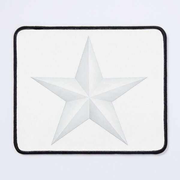 Item preview, White Watercolor Star designed and sold by Blink Art Studio.