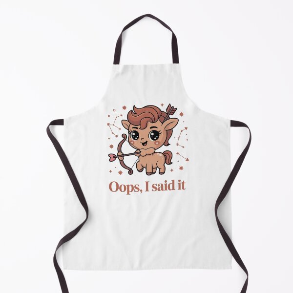 Item preview, Funny Sagittarius Zodiac Sticker – Oops I Said It | Cute Sagittarius Meme Design designed and sold by Cool-cat-art.