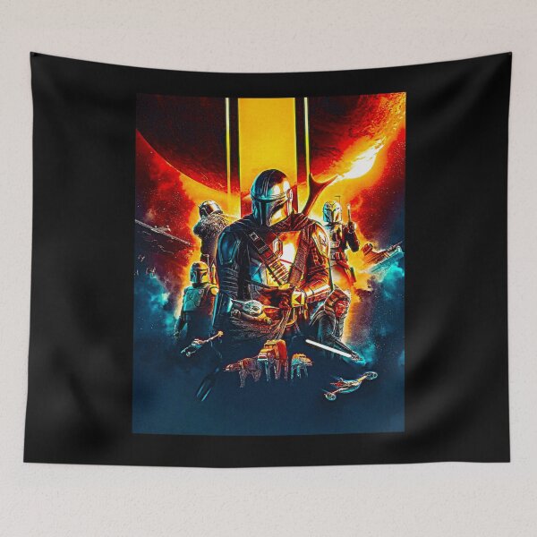 Item preview, The Bounty Hunters Guild and Baby Yoda: Journey to the Outer Rim designed and sold by KAYAPO.