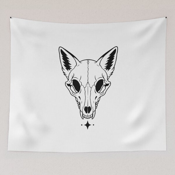 Item preview, Foxx Skull  designed and sold by maniacdesignz11.