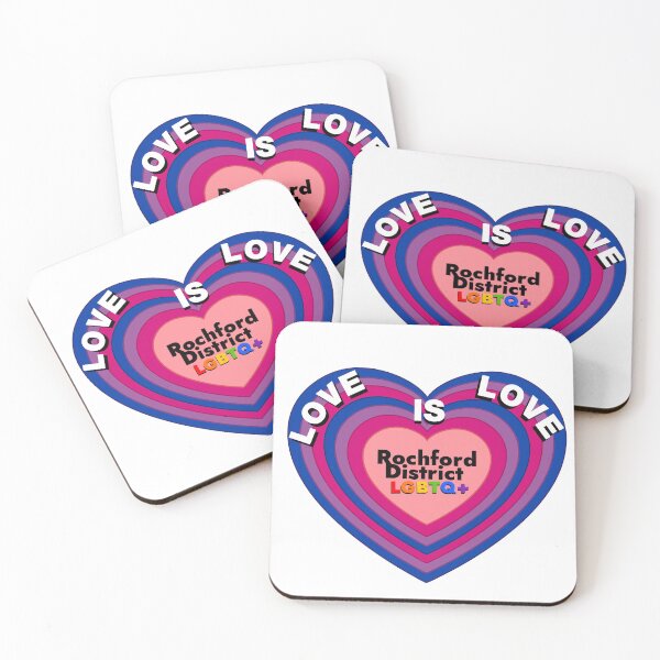 Item preview, Love is Love - Bisexual Flag designed and sold by Rochford District LGBTQ+ Group.