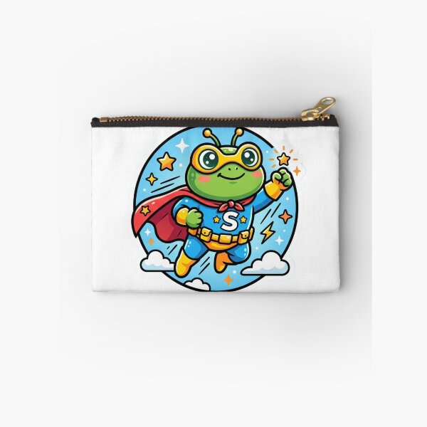 Item preview, Super Hero Frog – Cute Cartoon Amphibian Adventure Design designed and sold by ArtsyExplorer.