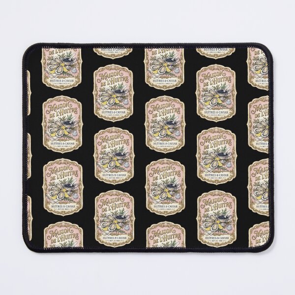 Item preview, Vintage French Oysters Caviar Gouache Illustration designed and sold by CRAZY&ART.