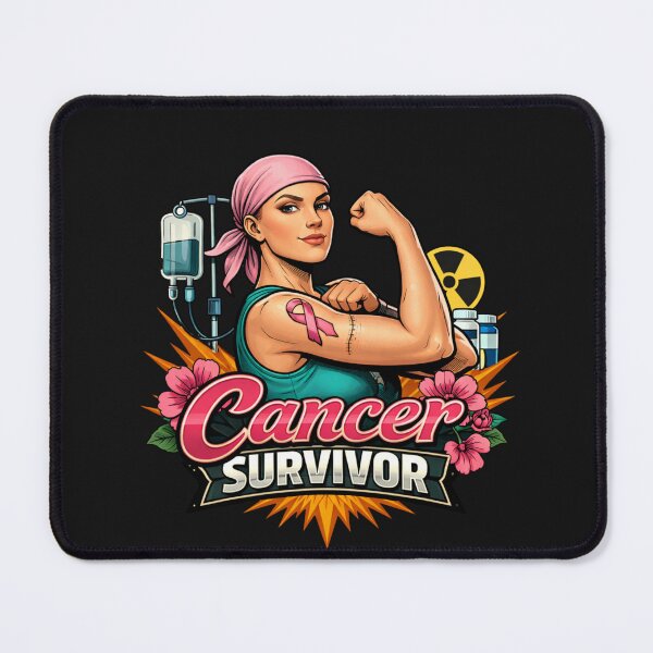 Item preview, Resilient Cancer Fighter Woman Awareness Art designed and sold by Tsugraf Designs.