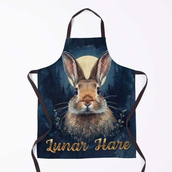 Item preview, Lunar Hare Fantasy Watercolor Rabbit Design designed and sold by Biedroneczka.