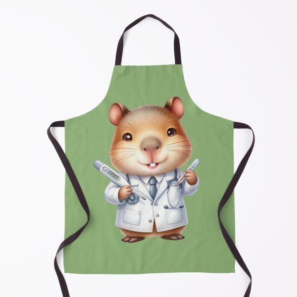 Item preview, Doctor Hamster with Thermometers designed and sold by sanorastyle.