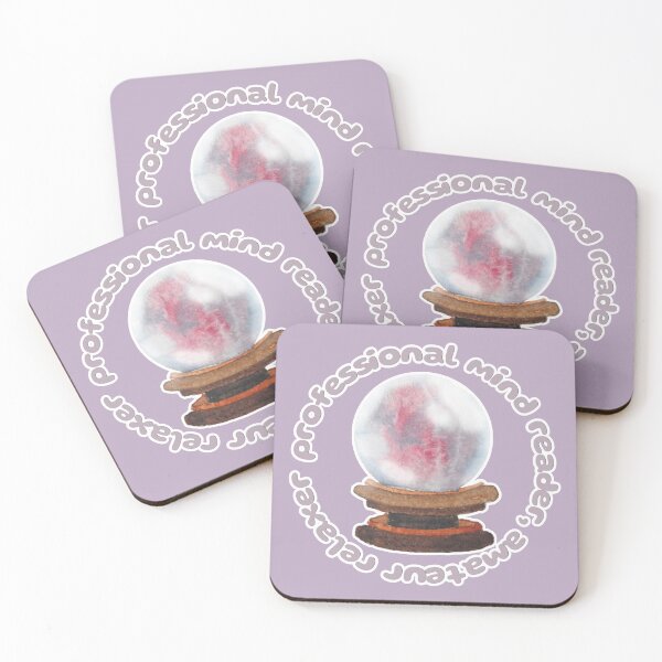 Item preview, Professional Mind Reader, Amateur Relaxer Crystal Ball designed and sold by Blackberries & Moss.