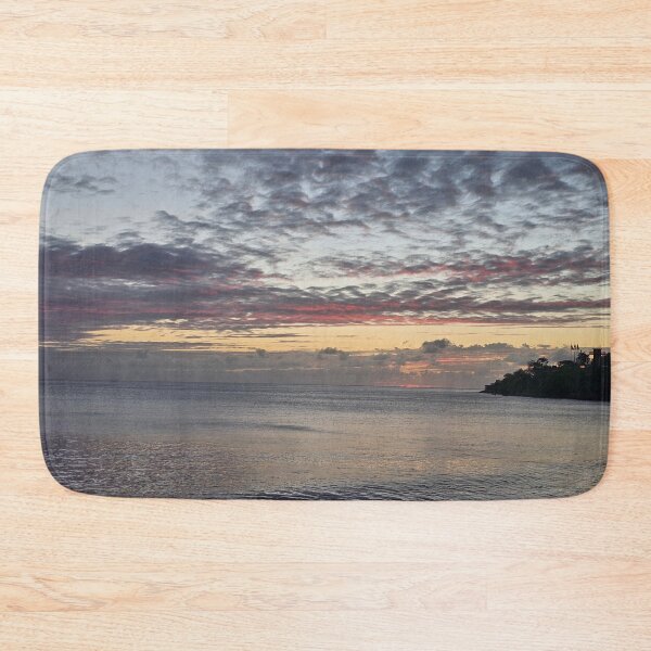 Item preview, Tropical Ocean Sunset with Pink Clouds designed and sold by Isabeles Crafts.