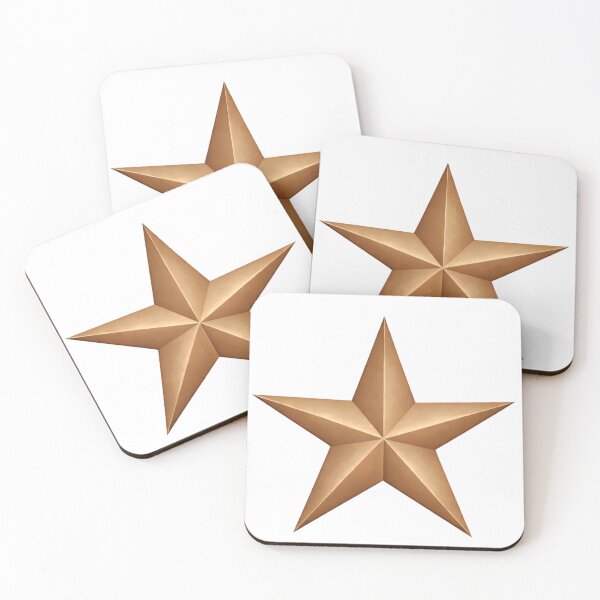 Item preview, Light Brown Watercolor Star designed and sold by Blink Art Studio.