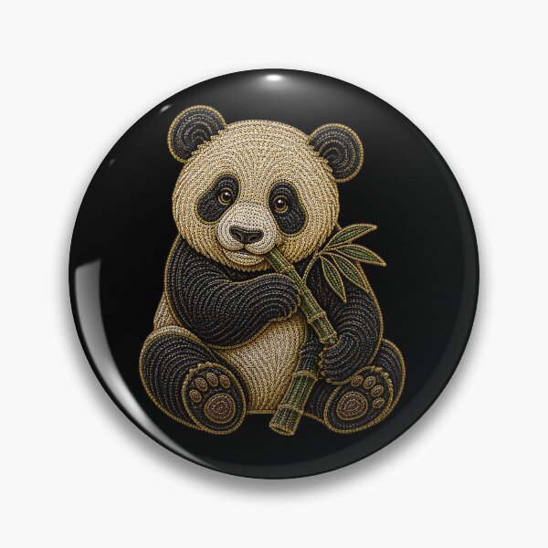 Item preview, Kawaii Beaded Panda designed and sold by ByLusya.