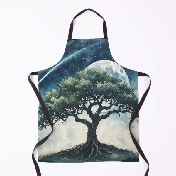 Item preview, Moonlit Tree & Shooting Star - A Knight's Oath designed and sold by TamaraWabe.