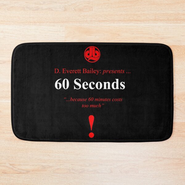 Item preview, Done in 60 Seconds designed and sold by Don Bailey.