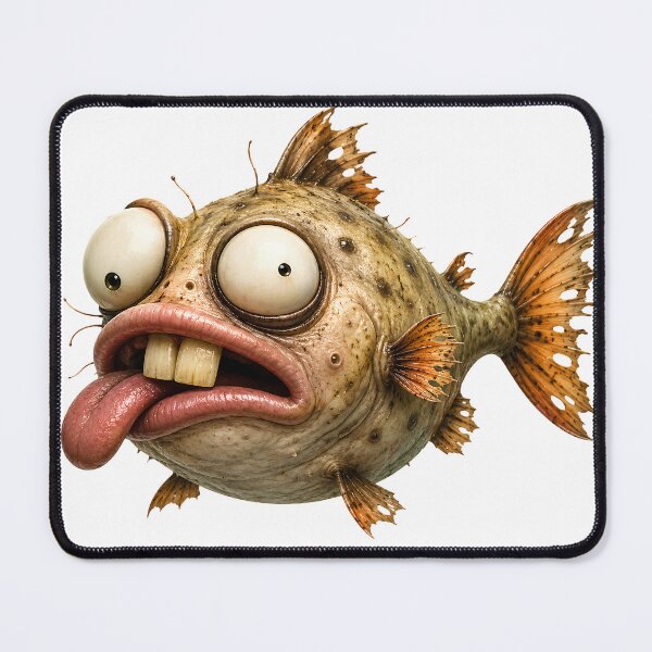 Item preview, Goofy Mutant Fish designed and sold by Rightstudio1.