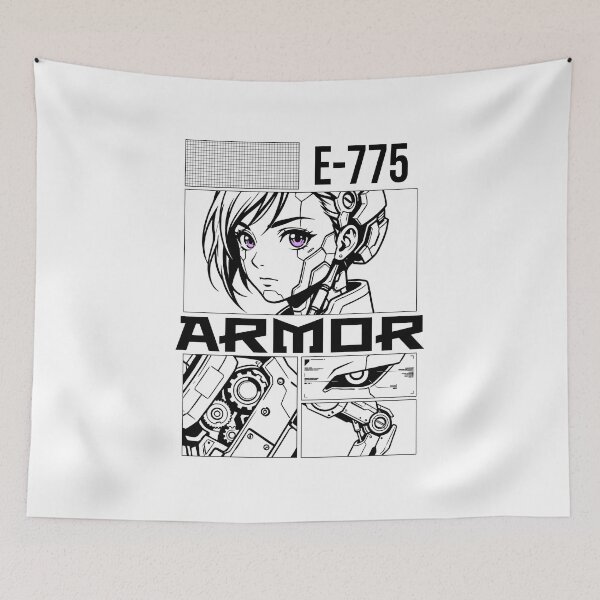 Item preview, Cyborg girl Collage designed and sold by krabbaraban.