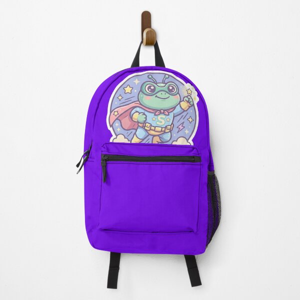 Item preview, Super Hero Frog – Cute Cartoon Amphibian Adventure designed and sold by ArtsyExplorer.