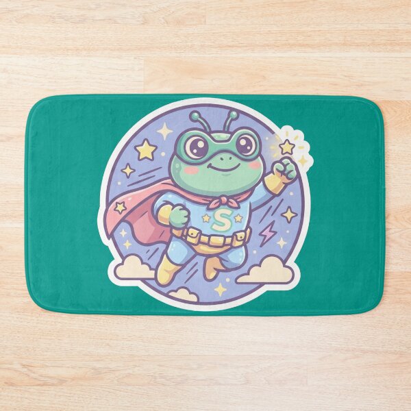 Item preview,  Super Hero Frog – Cute Cartoon Amphibian Adventure  designed and sold by ArtsyExplorer.
