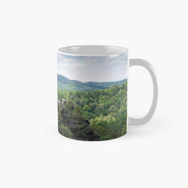 Item preview, Trees and sandstone rocks near Rathen 2, Saxon Switzerland designed and sold by Heidemüllerin.