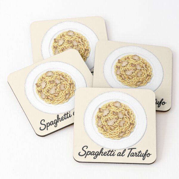 Item preview, Spaghetti al Tartufo – Illustration of Italian Cuisine designed and sold by JOANNASKAH.