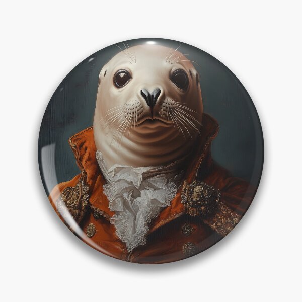 Item preview, Sir Sealington and the problem of social interaction designed and sold by The Gilded Beast.