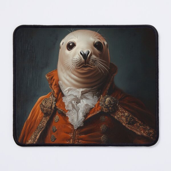 Item preview, Sir Sealington and the problem of social interaction designed and sold by The Gilded Beast.