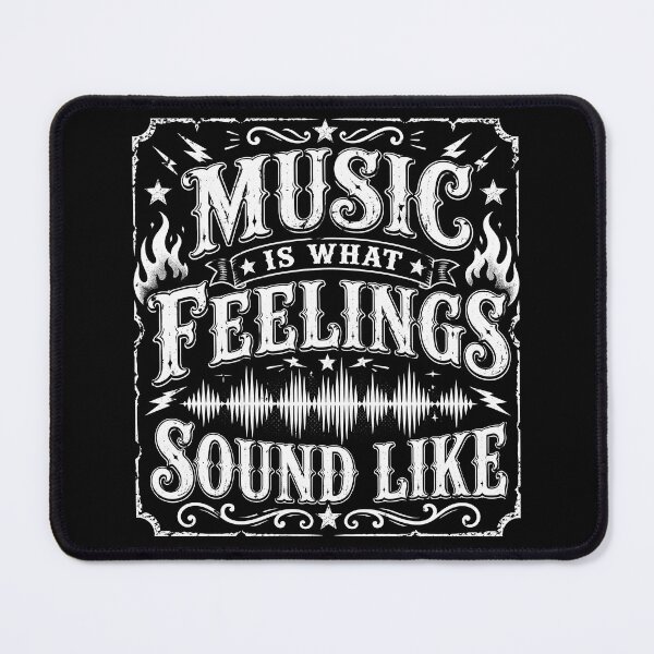 Item preview, Music is what Feelings Sound Like designed and sold by Department61.