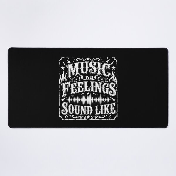 Item preview, Music is what Feelings Sound Like designed and sold by Department61.