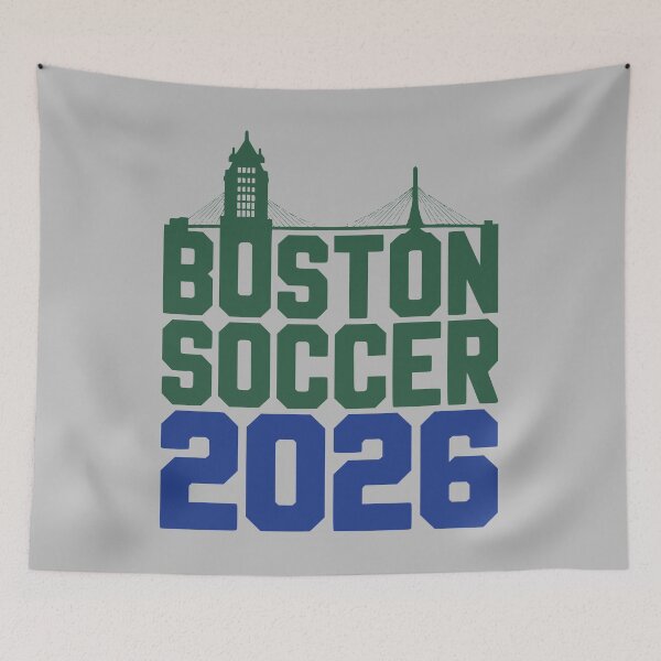 Item preview, Boston Soccer 2026 Massachusetts Football Fan designed and sold by MavtM.