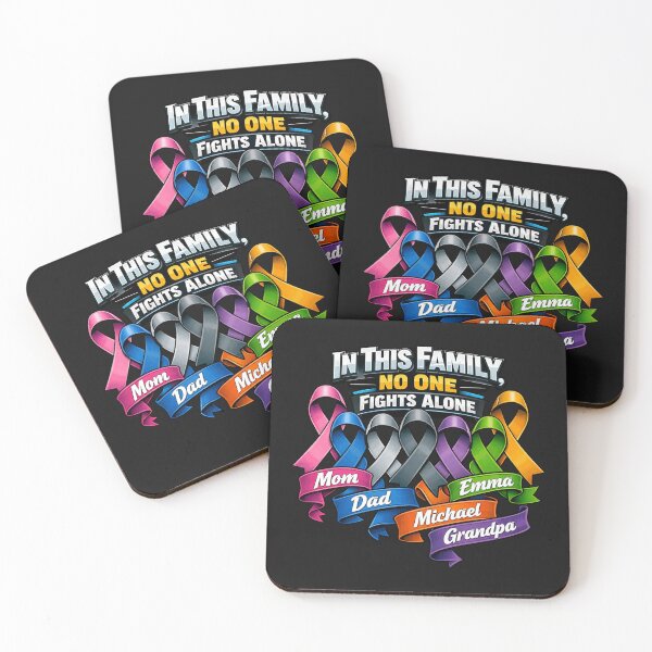 Item preview, In This Family United Support Ribbons designed and sold by Tsugraf Designs.