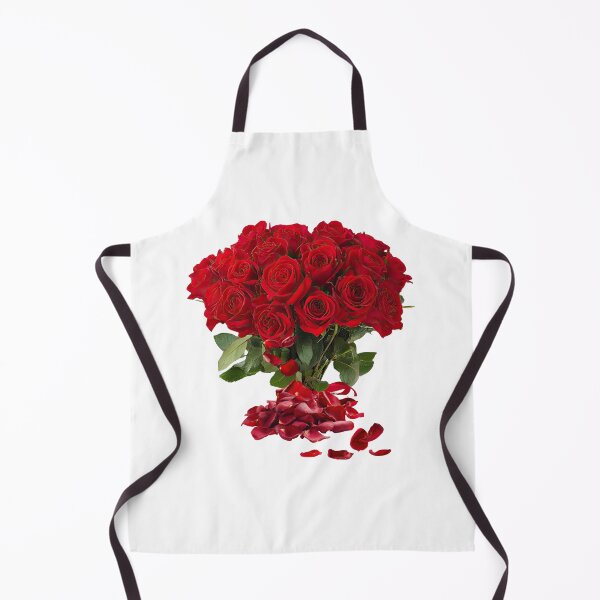 Item preview, Elegant Red Roses Bouquet with Falling Petals – Romantic Floral Design designed and sold by MattyManiac.
