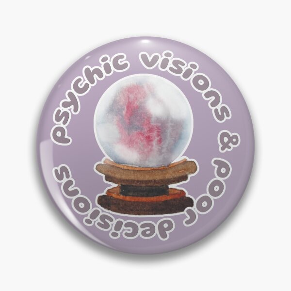 Item preview, Psychic Visions and Poor Decisions designed and sold by Blackberries & Moss.