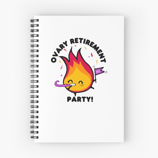 Item preview, Ovary Retirement Party | Funny Menopause Sticker designed and sold by Dr. B Sticker Rx.