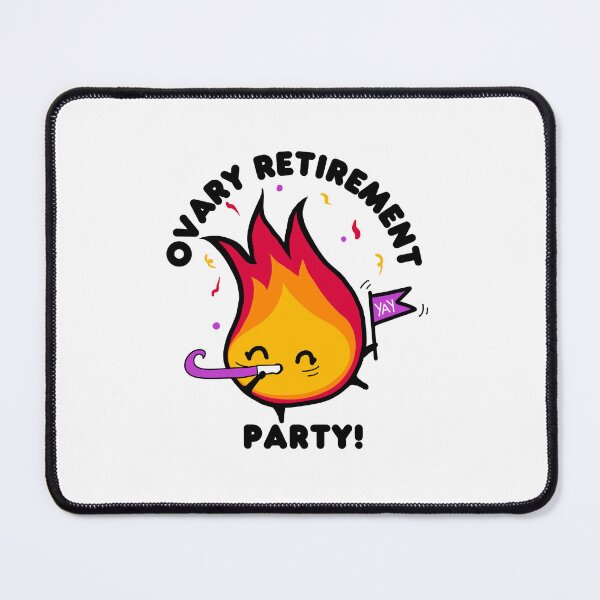 Item preview, Ovary Retirement Party | Funny Menopause Sticker designed and sold by Dr. B Sticker Rx.
