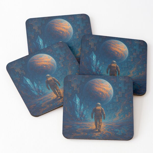Item preview, Wanderer of the Puzzle Cosmos designed and sold by DreamtropoliX.