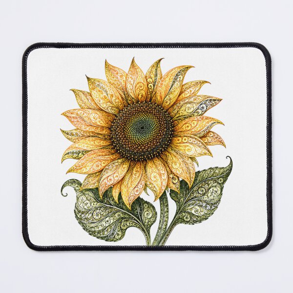 Item preview, Intricate Sunflower designed and sold by PaintedbyCarol.