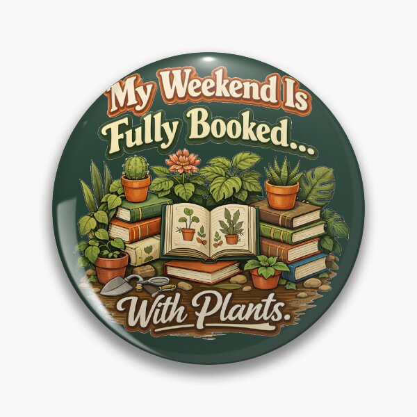 Item preview, My Weekend Is Fully Booked With Plants – Cozy Plant Lover Reading Design designed and sold by blankTeeShirt.