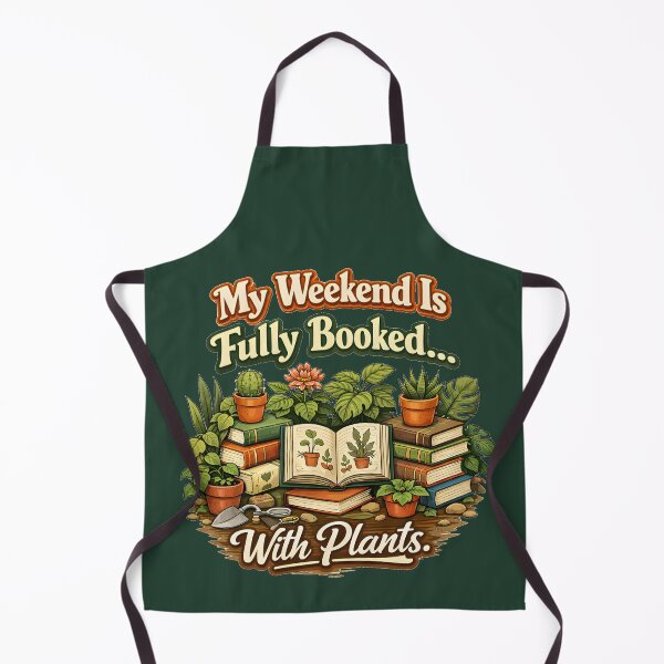 Item preview, My Weekend Is Fully Booked With Plants – Cozy Plant Lover Reading Design designed and sold by blankTeeShirt.