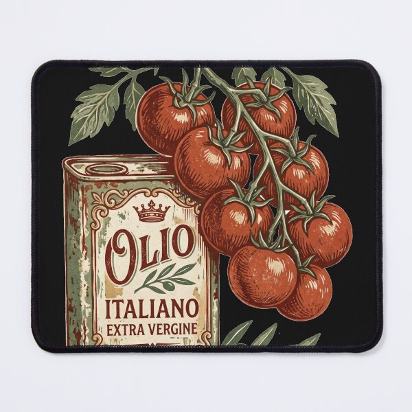 Item preview, Rustic Italian Tomatoes Linocut Block Print designed and sold by CRAZY&ART.