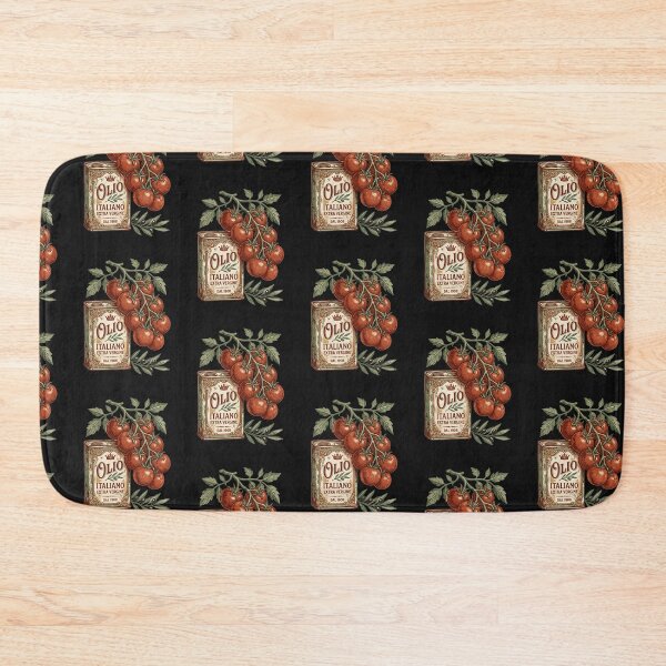 Item preview, Rustic Italian Tomatoes Linocut Block Print designed and sold by CRAZY&ART.