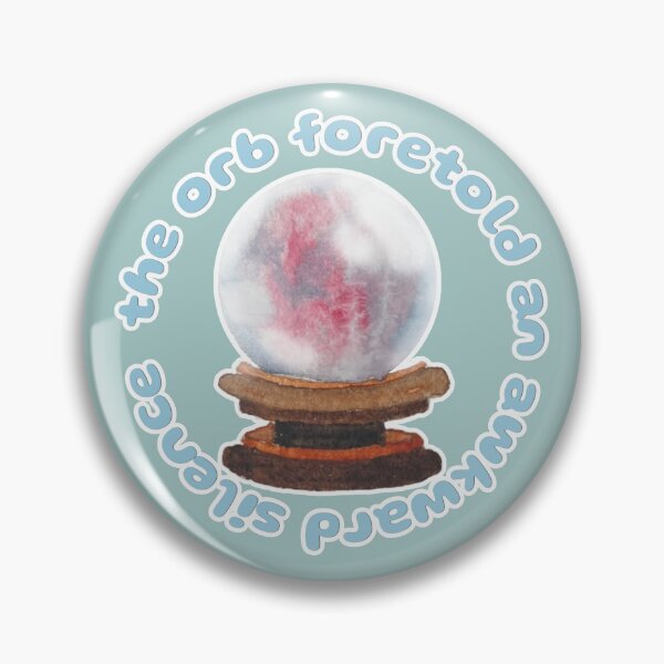 Item preview, The Orb Foretold an Awkward Silence designed and sold by Blackberries & Moss.