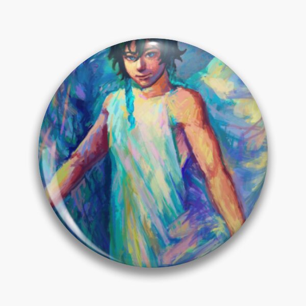 Item preview, Impressionist Angelic Wanderer Painting designed and sold by VividVibek.