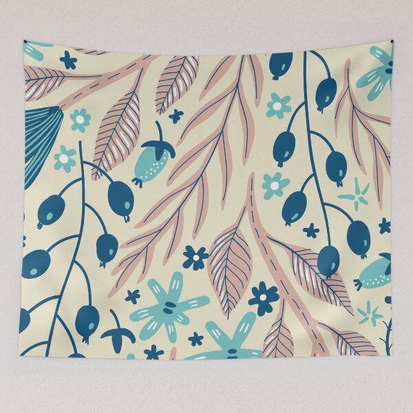 Item preview, Leaves and Flowers designed and sold by GeoandHome.