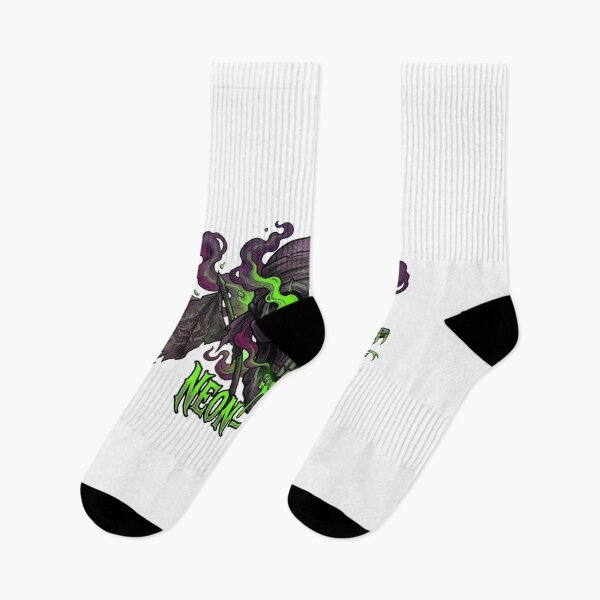 Item preview, Neon Cursed Skull and Snake Edgy Gaming Art designed and sold by JeevanStickers.