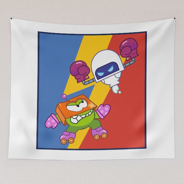 Item preview, Om Nom vs Robot designed and sold by Hilman Makhluf.