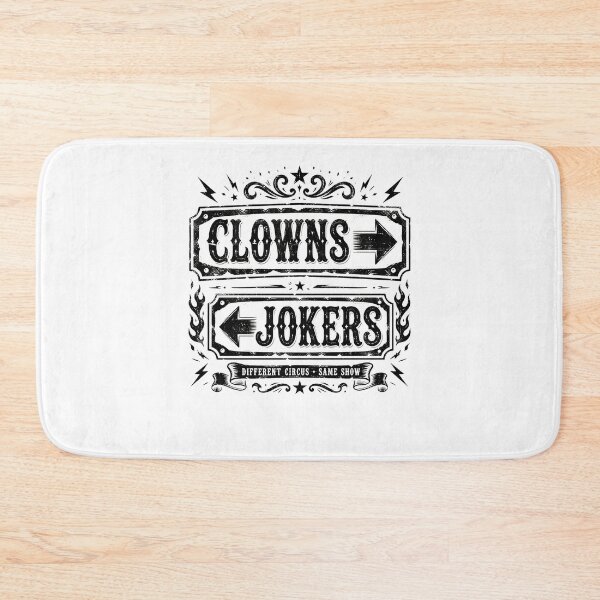Item preview, Clowns to the left and Jokers to the right designed and sold by Department61.