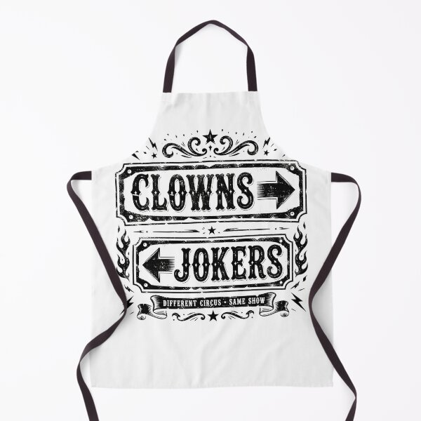 Item preview, Clowns to the left and Jokers to the right designed and sold by Department61.