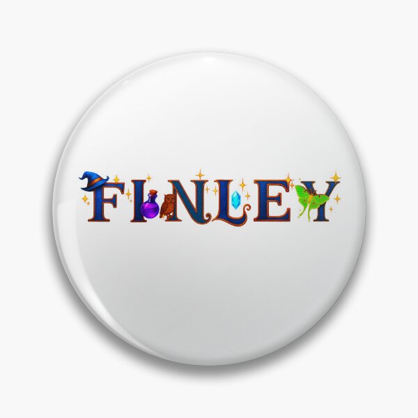 Item preview, SPELLBOUND NAMES COLLECTION  – ✨ FINLEY ✨ – STORYBOOK SPELLCASTER DREAMS designed and sold by WheelieGdArt.