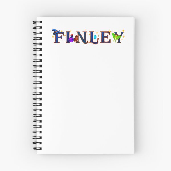 Item preview, SPELLBOUND NAMES COLLECTION  – ✨ FINLEY ✨ – STORYBOOK SPELLCASTER DREAMS designed and sold by WheelieGdArt.