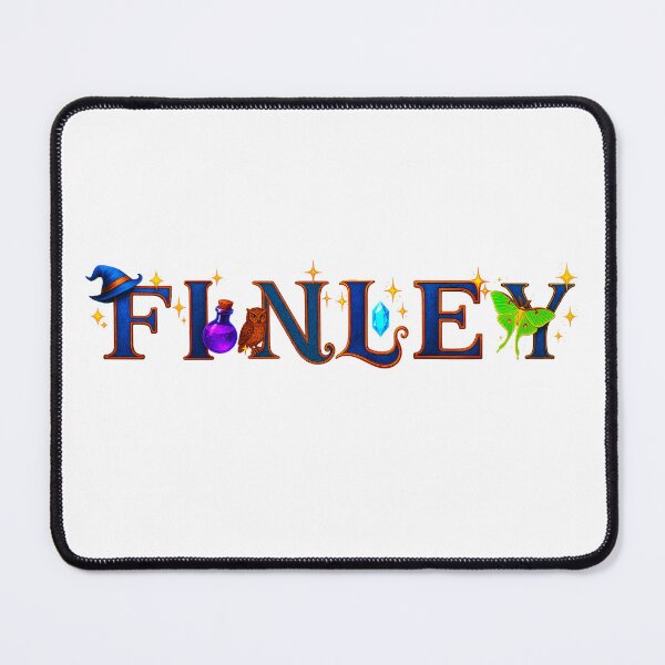 Item preview, SPELLBOUND NAMES COLLECTION – ✨ FINLEY ✨ – STORYBOOK SPELLCASTER DREAMS designed and sold by WheelieGdArt.